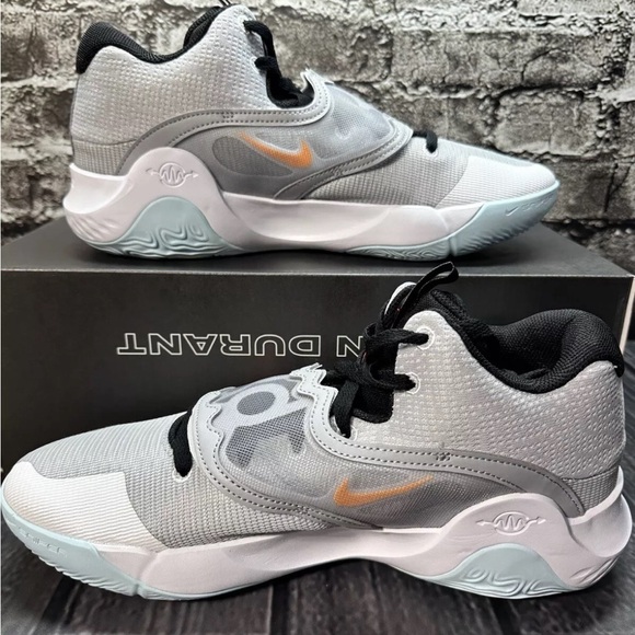 Nike KD Trey 5 X Wolf Grey White Barely Volt Mens Size 11 DD9538 009 - Picture 2 of 12